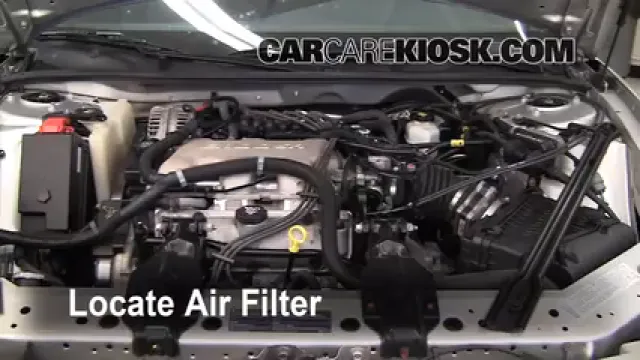2004 Buick Century Custom 3.1L V6 Filtro de aire (motor) Cambio